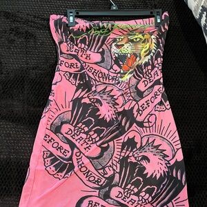 Ed hardy mini dress